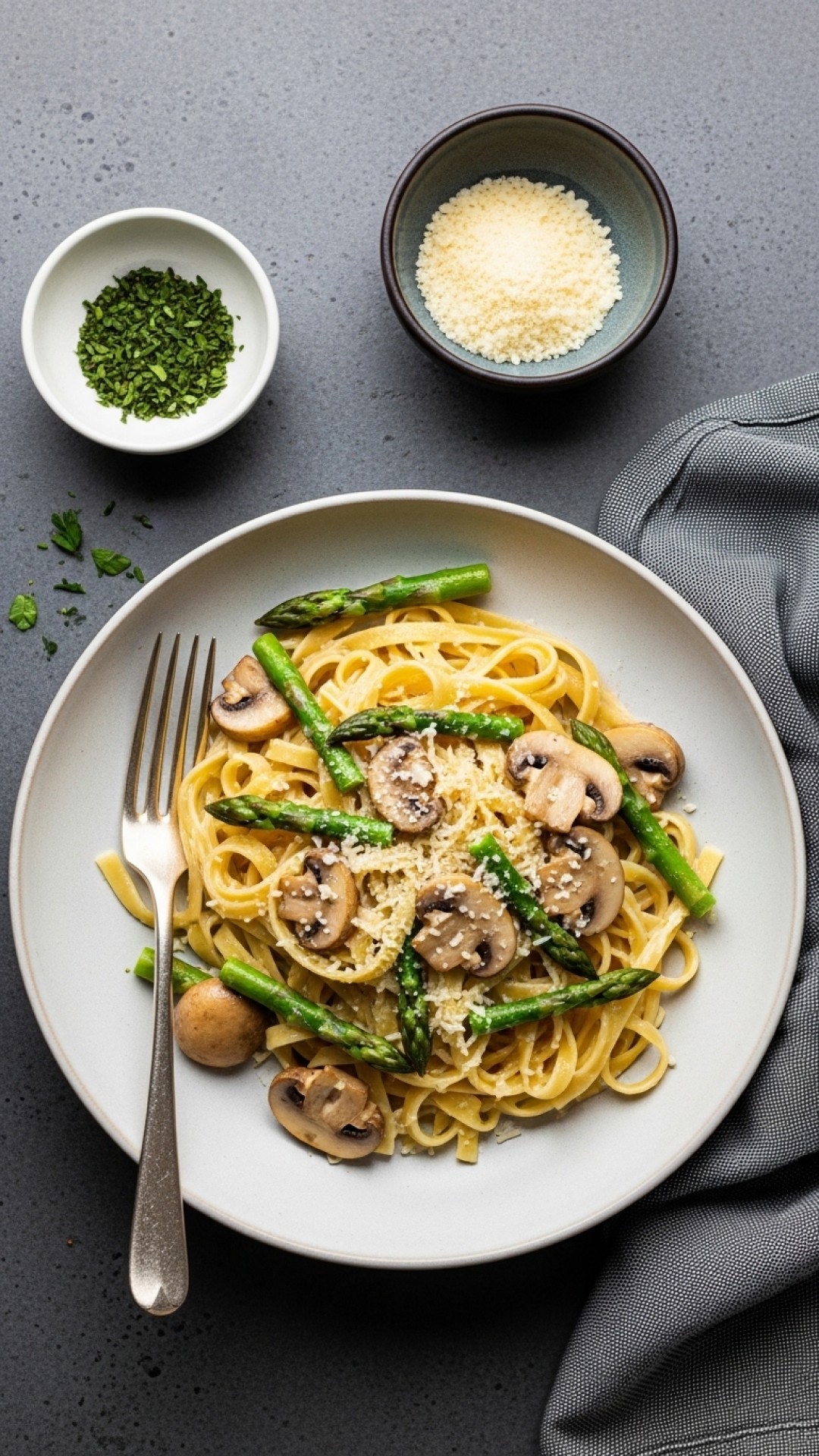 Fettuccine Pasta Alfredo