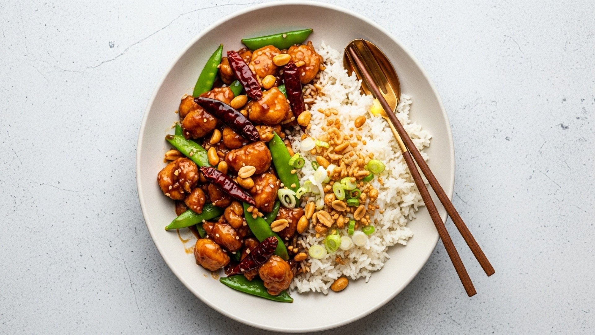 Chinese Kung Pao Chicken Recipe | JustCook