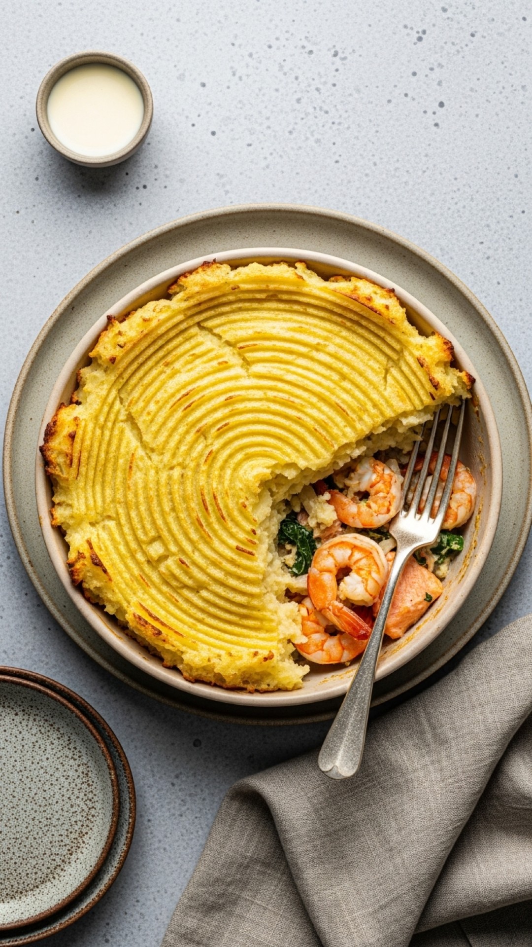 Curry Spiced Fish Pie