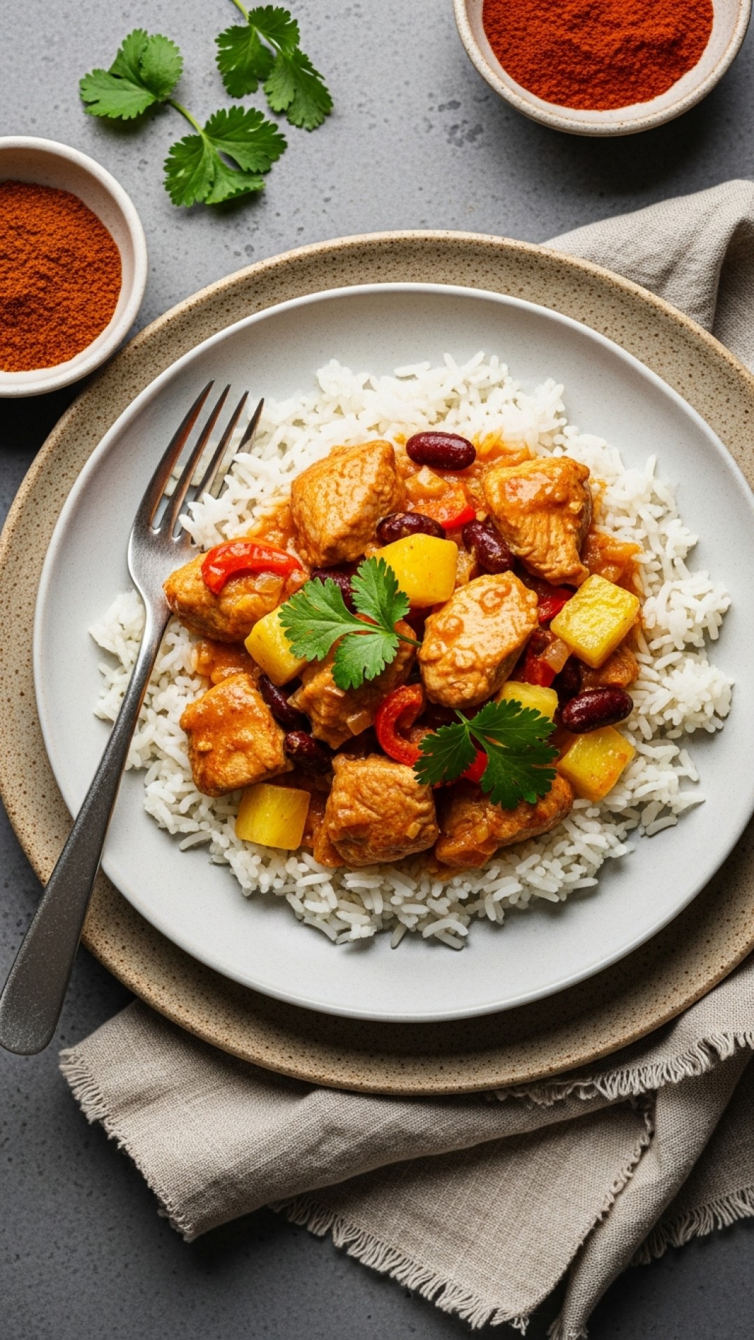 Caribbean Chicken Curry