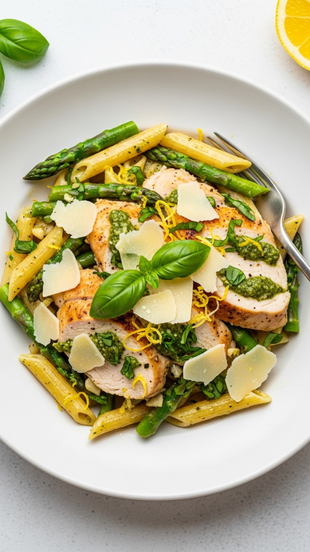 Chicken & Asparagus Pasta